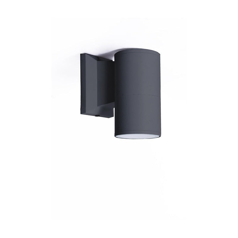 Aplique monofocal porta ampolleta GU10 Negro