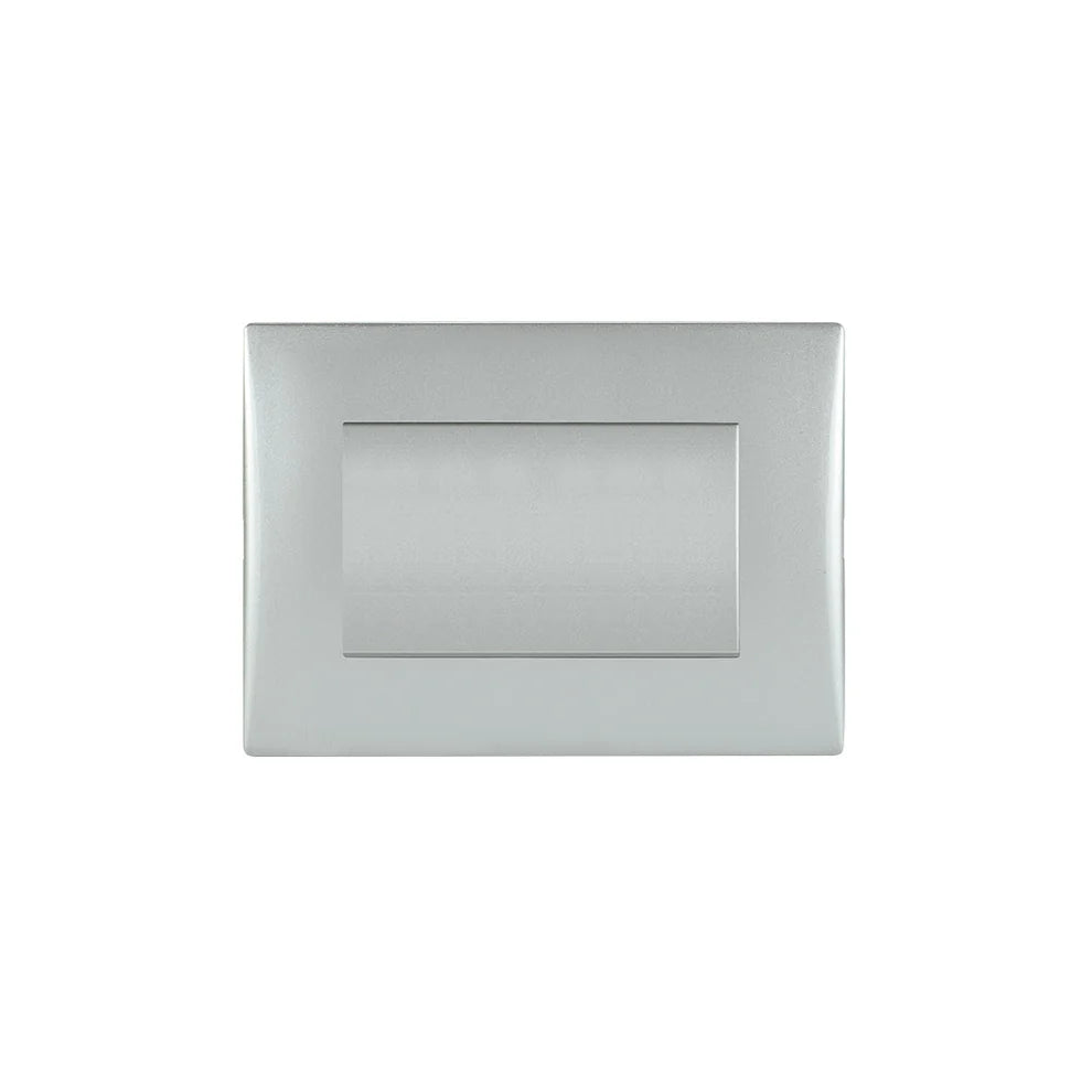 Interruptor andes teclon 9/12 10A silver certificado