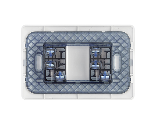 Enchufe doble blanco 10A certificado