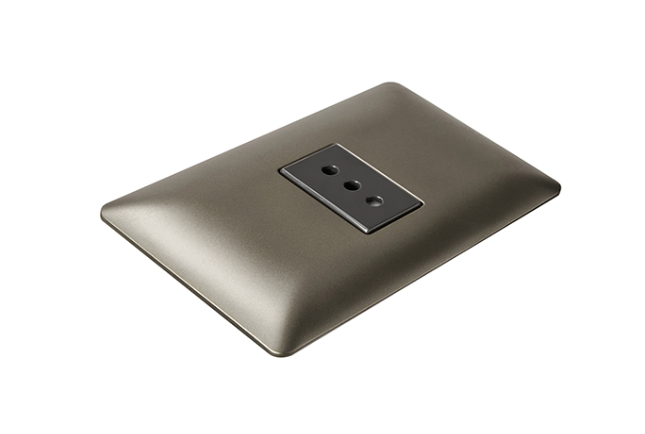 Enchufe simple café 10A certificado