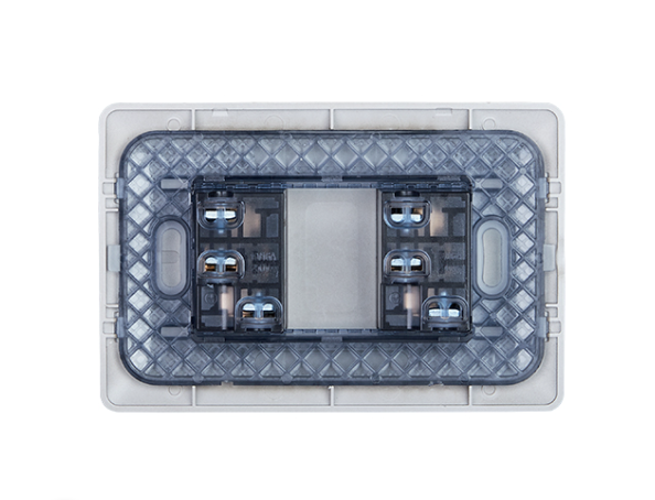 Enchufe doble bipaso café 10/16A certificado