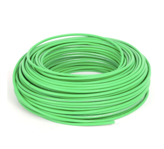 Cable L/ halógenos 2.5MM H07Z1-K verde sec 50Mt
