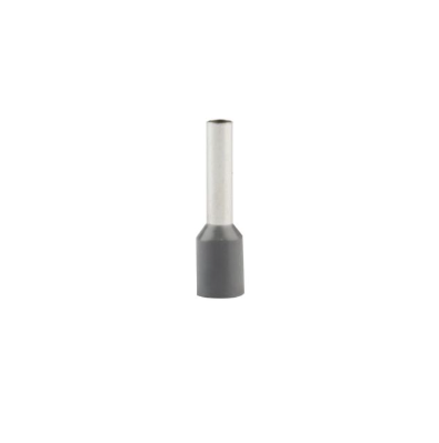 Ferrule 2.5MM (14AWG) gris 100u