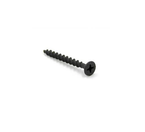 Tornillo drywall negro #6*1-1/4 100u