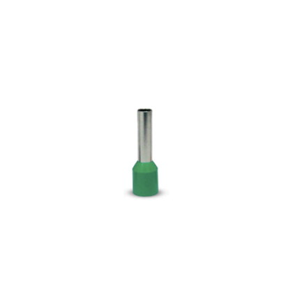Ferrule 6MM (10AWG) verde 100u