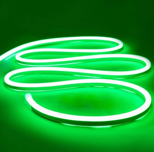 Neón Flex 5 mts verde