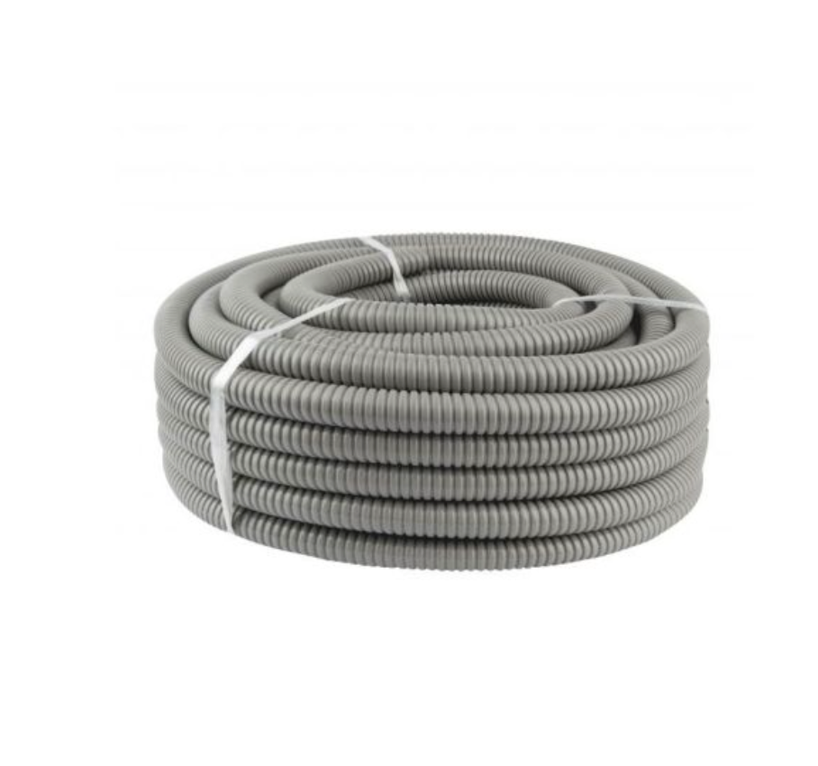 Flexible metálico PVC 25mm PVC 1 metro