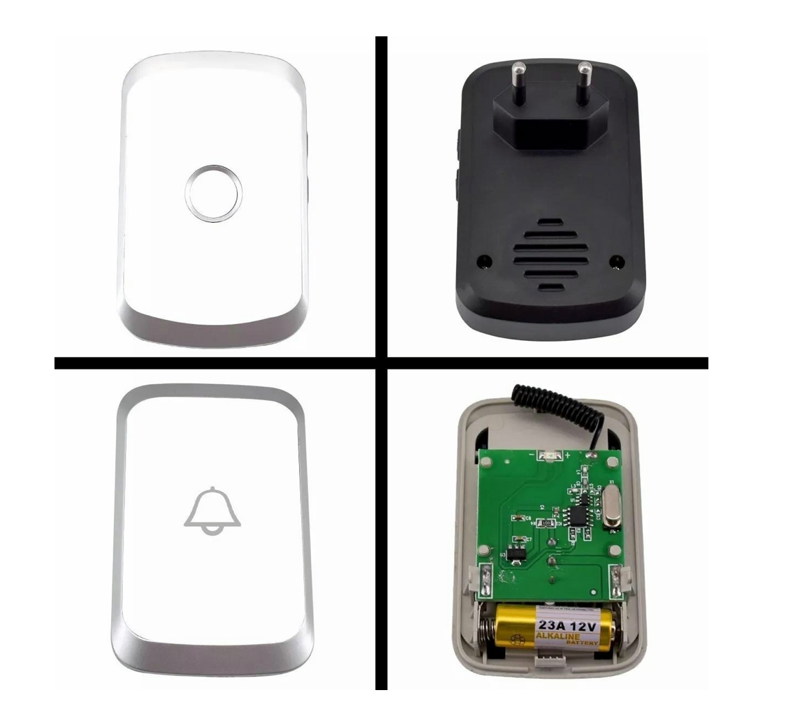 Timbre inalámbrico exterior portátil