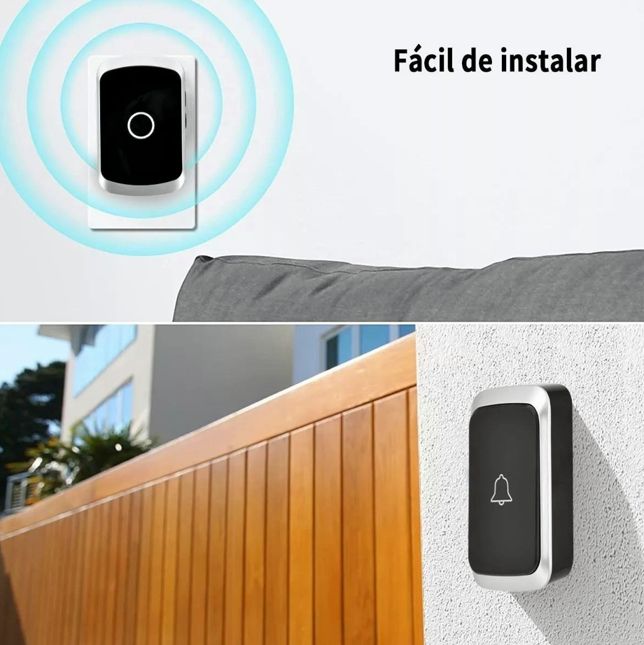 Timbre inalámbrico exterior portátil