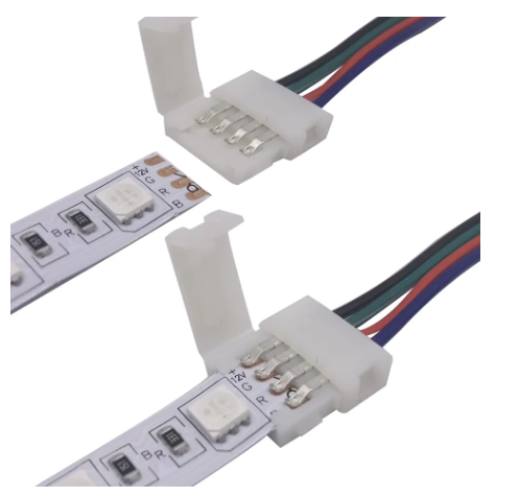 Conector cinta led RGB 10mm