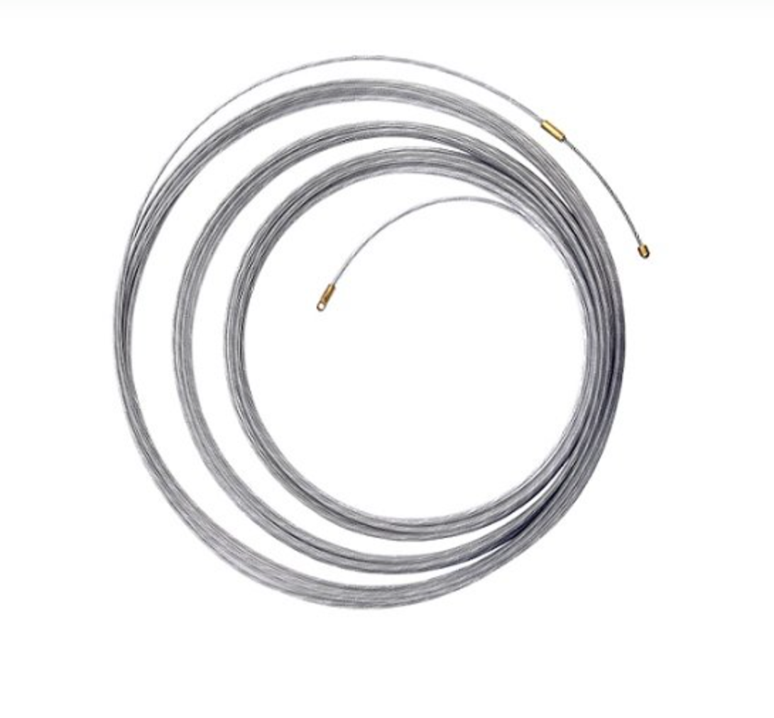 Cinta pasacable 10 mts polyester interior acero