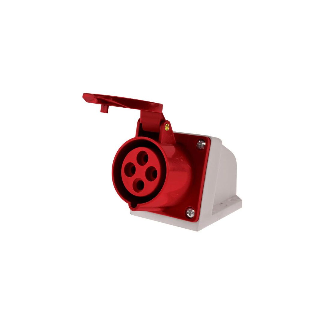 Enchufe hembra sobrepuesto 16A 3P+T 380V