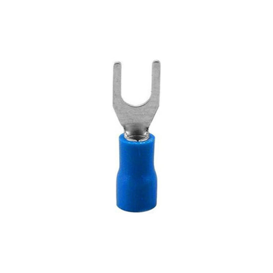 Terminal horquilla 14-16 azul 4.3mm 50u