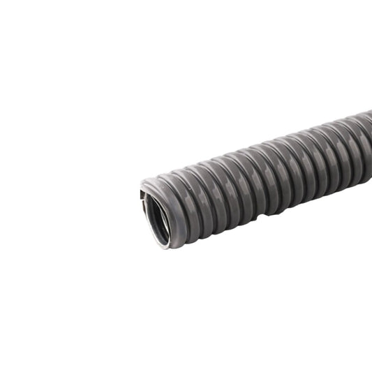 Flexible metálico PVC 25mm PVC 1 metro