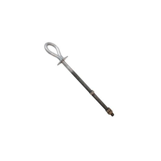Perno ojo galvanizado 5/8X12" con tuerca