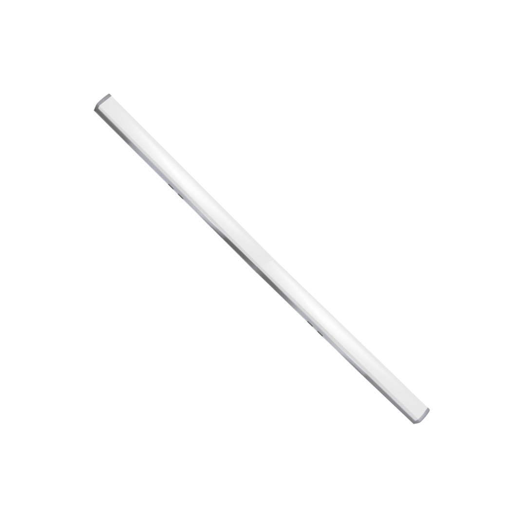 Tubo led base cuadrada 120cm 38w luz fría