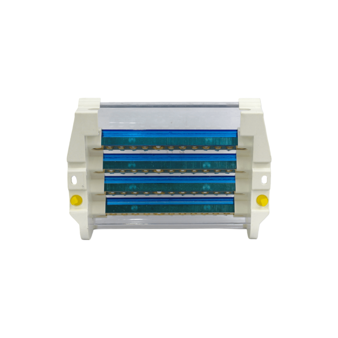 Barra repartidora tetrapolar 13 polos 160A