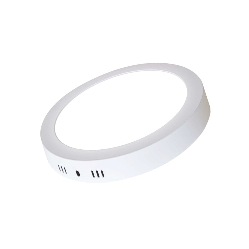 Foco sobrepuesto redondo 18w luz calida