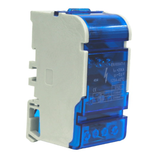 Barra repartidora tetrapolar 4 polos 125A