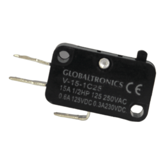 Microswitch V-15-1C25 250VAC 15A IP65