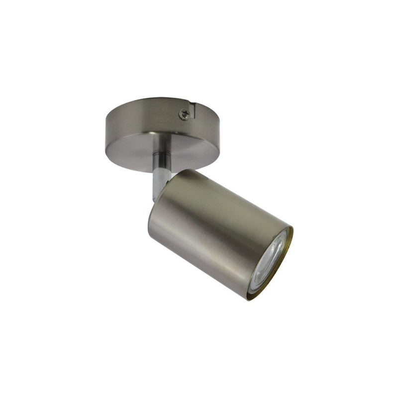 Aplique porta ampolleta GU10 nickel