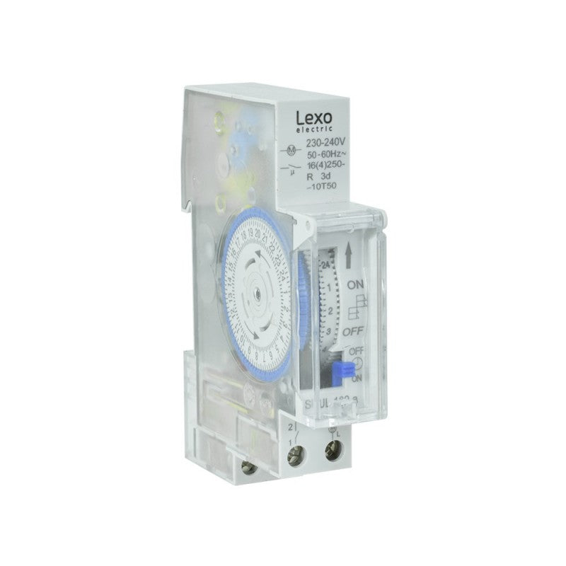 Timer horario análogo reserva 72hrs LX