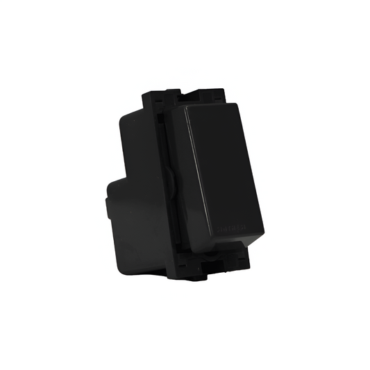 Módulo interruptor cruz 4 vias 16A S17 negro