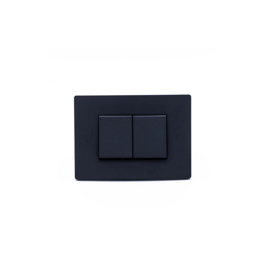 Interruptor conmutador 9/24 doble teclon S33 NOIR MATE
