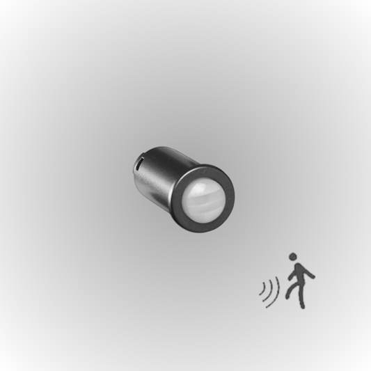 Sensor de movimiento grafito para cinta 12V - 24V - 5A