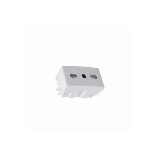Módulo enchufe 2P+T 10/16A blanco
