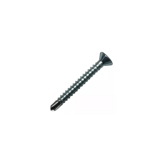 Tornillo volcanita punta broca avellanado #6*1 1/4 100u
