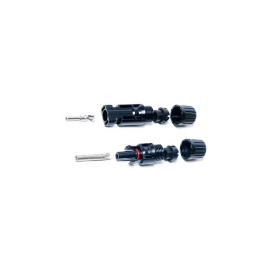 Par conector MC4 4-6MM2 Hembra Macho 30A 1000VDC