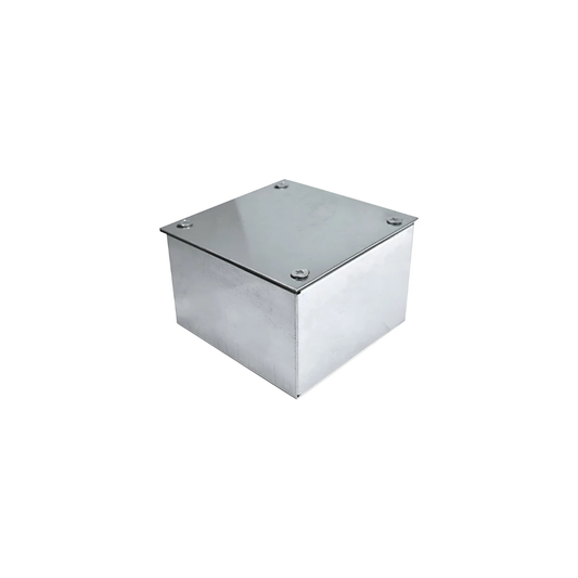 Caja metálica pregalvanizada lisa A-11  100*100*65