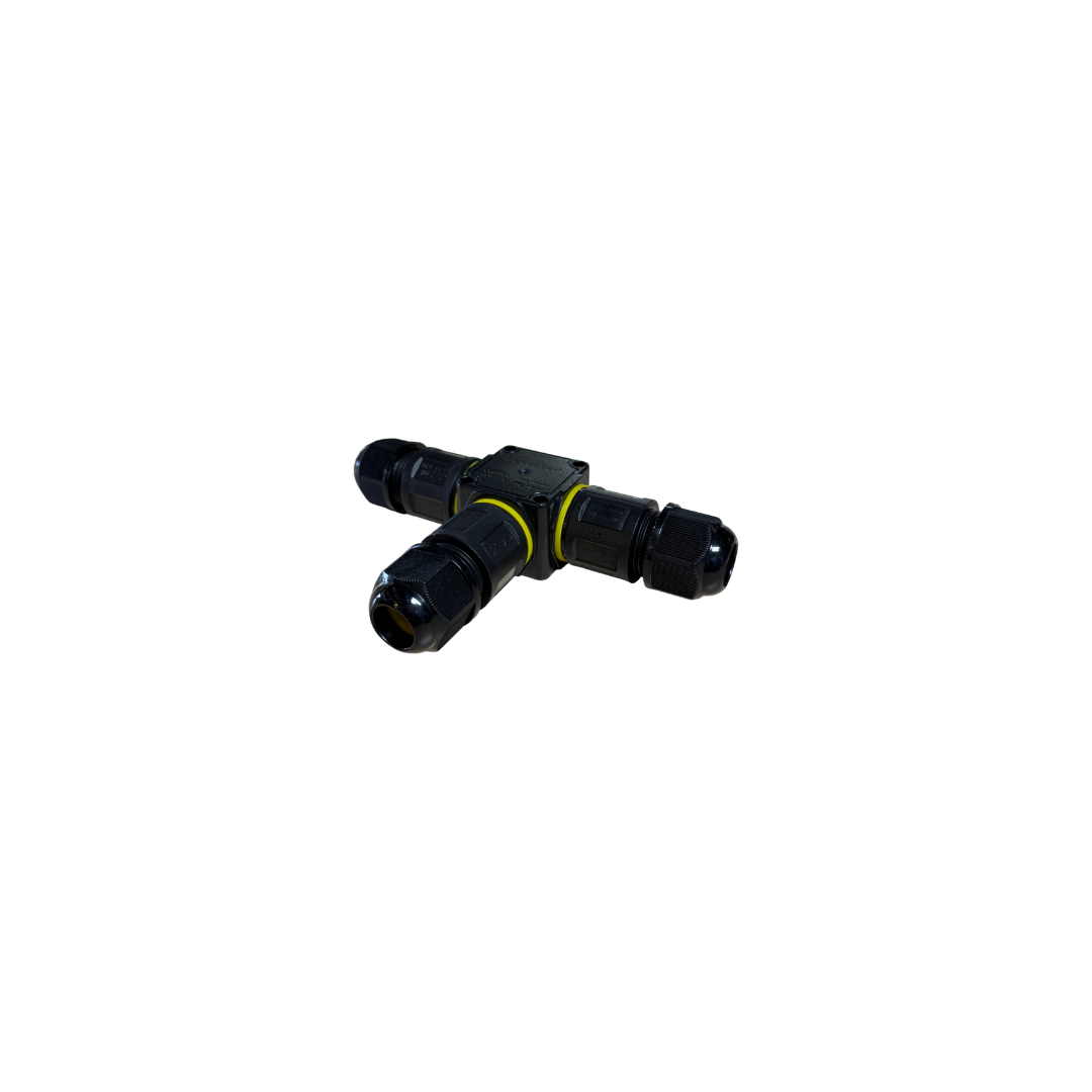 Conector estanco tipo T 0.5-2.5mm 3P 25A IP68