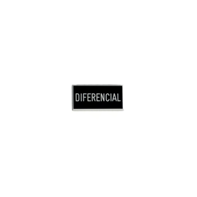 Rotulado lamicoide diferencial 30x15mm 5 unidades