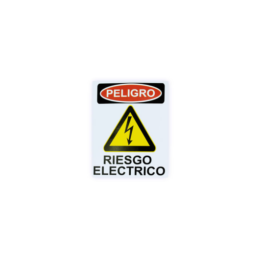 Etiqueta Riesgo eléctrico 104MMX104MM