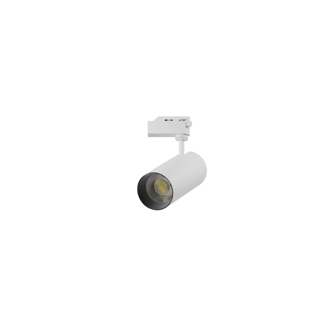 Foco de riel monofásico 3CCT 10W blanco