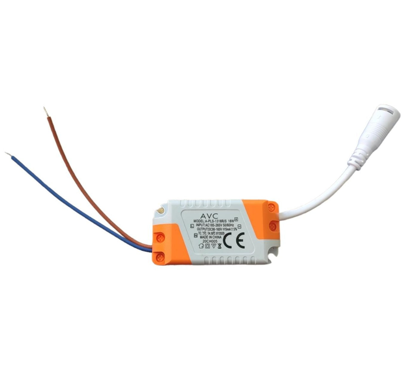 Foco embutido redondo 18w luz cálida