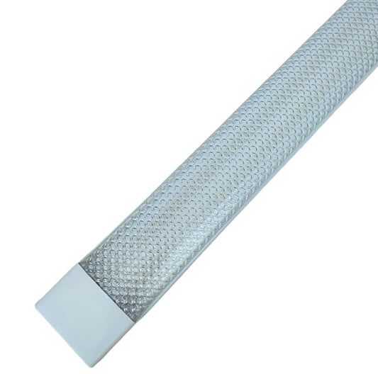 Estanco led prismático 120cm 56w luz fría
