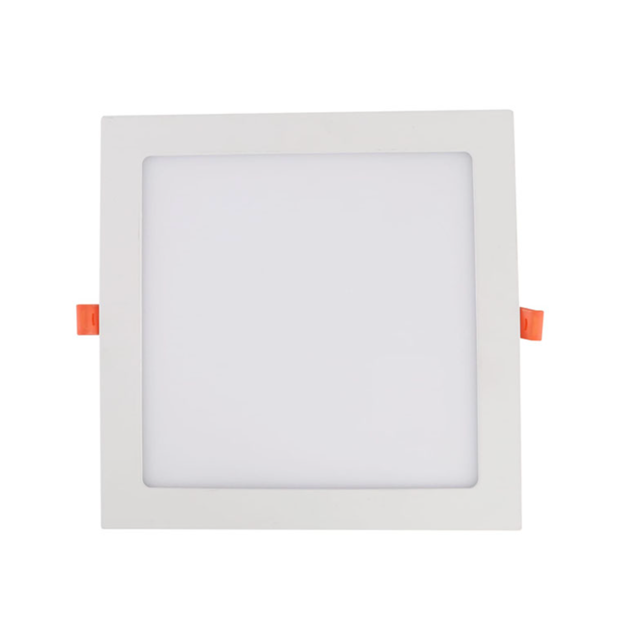 Foco embutido cuadrado profesional 24w luz cálida