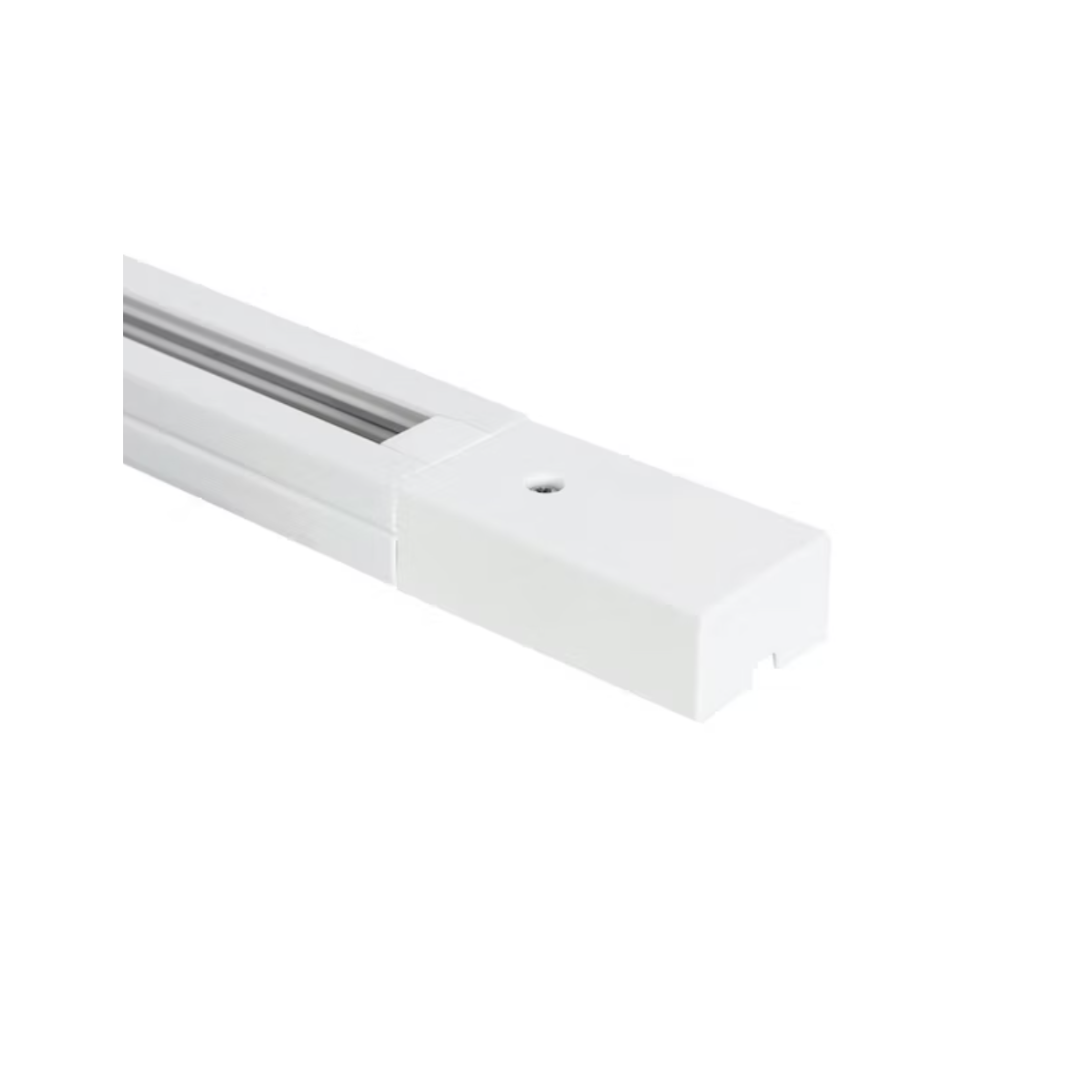 Riel energizado monofásico 2 metros blanco