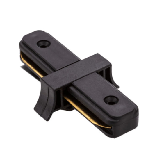 Conector tipo I para riel monofásico Negro