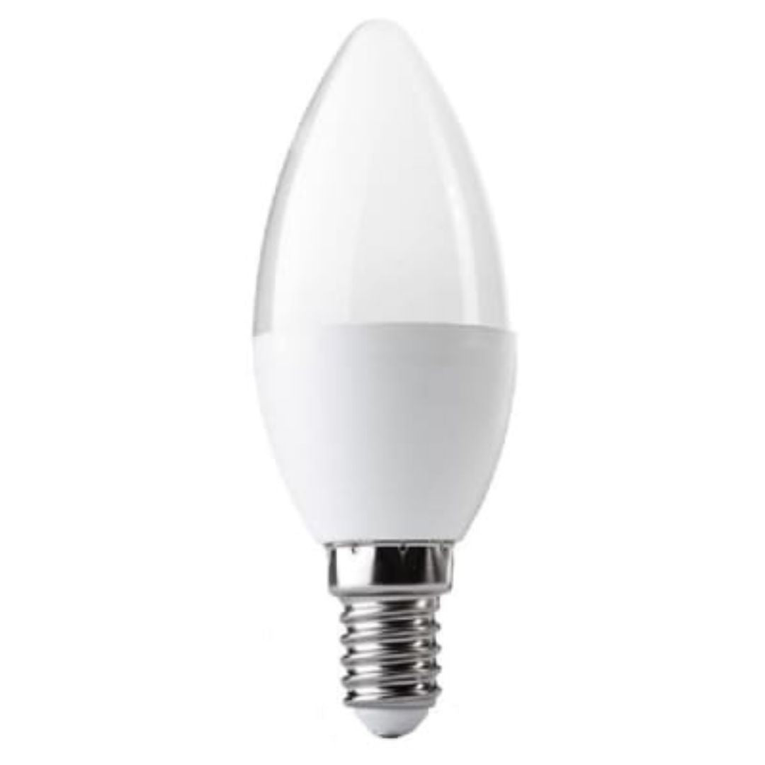 Ampolleta vela empavonada E14 5w luz fría