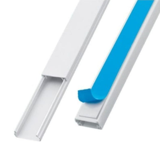 Canaleta 20MM X 10MM X 2Mts con adhesivo