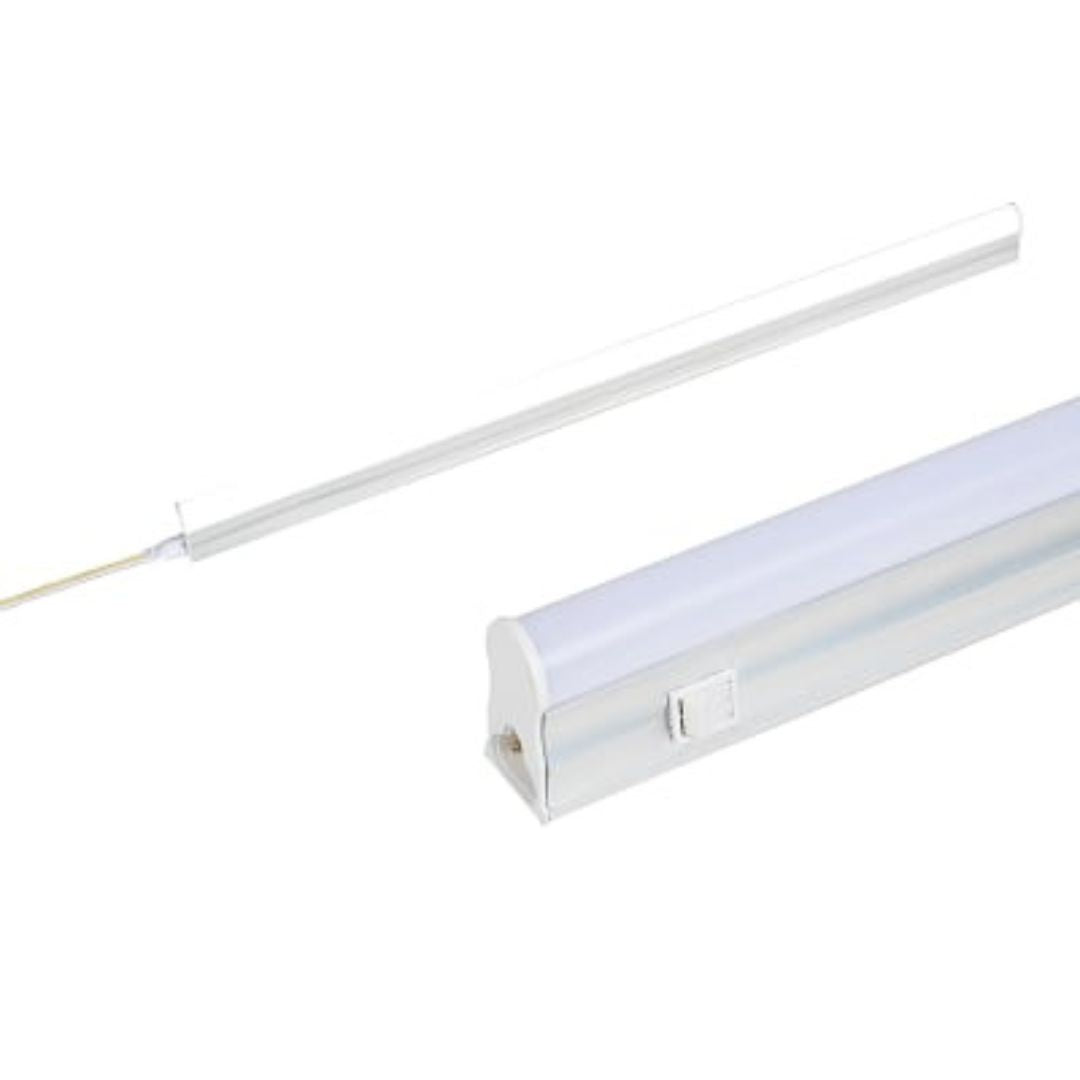 Tubo Led T5 Base Empavonado on/off 60m 9w luz fría