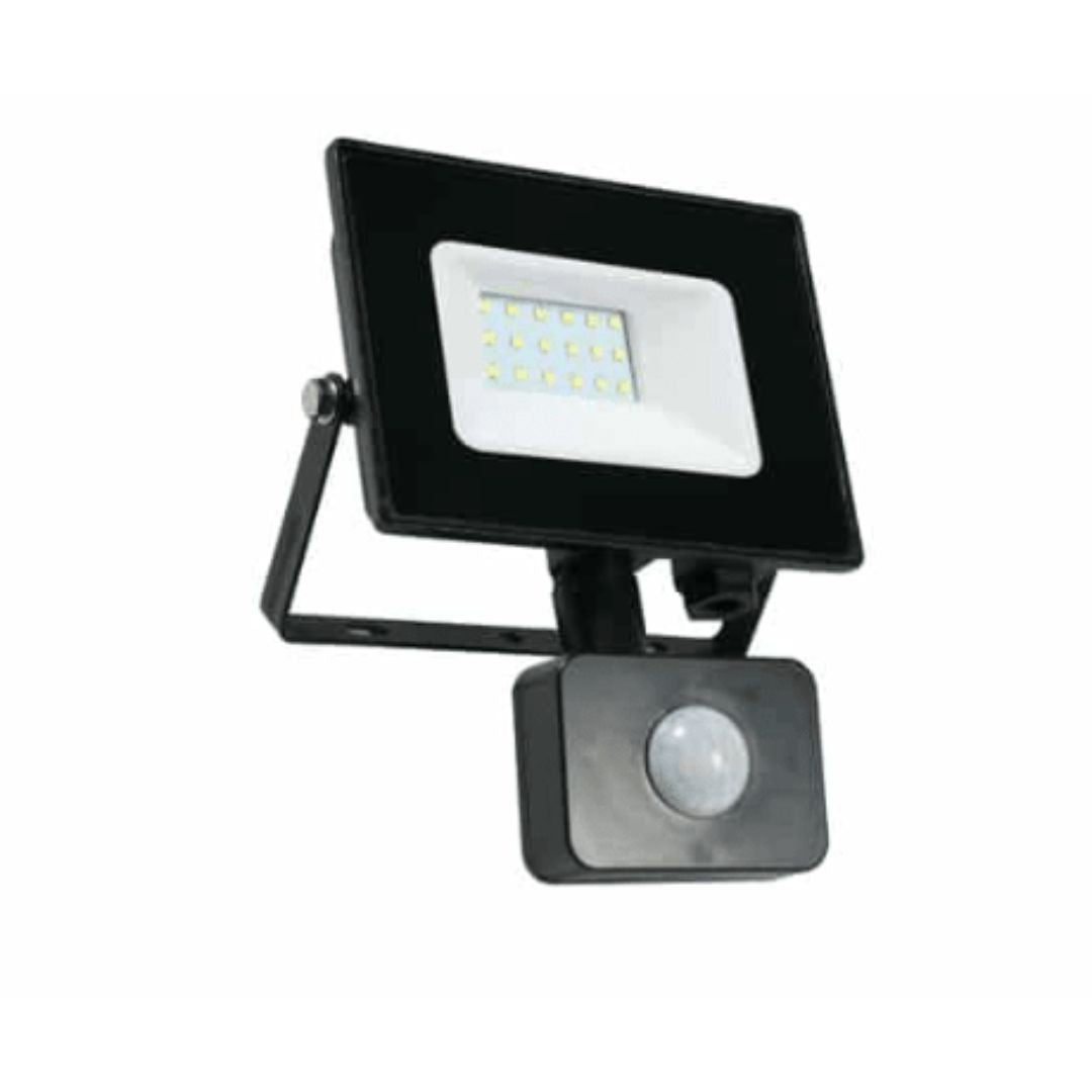 Proyector de área con sensor 20w luz fría