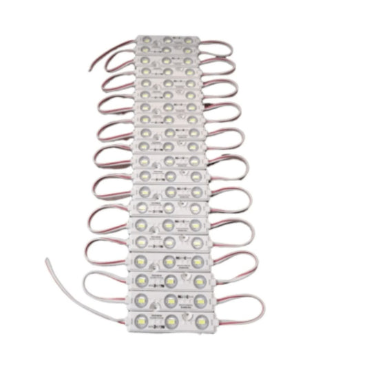 Módulo led 2835 1.2W 12V 20 piezas luz cálida