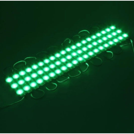 Módulo led 2835 1.2W 12V 20 piezas luz verde