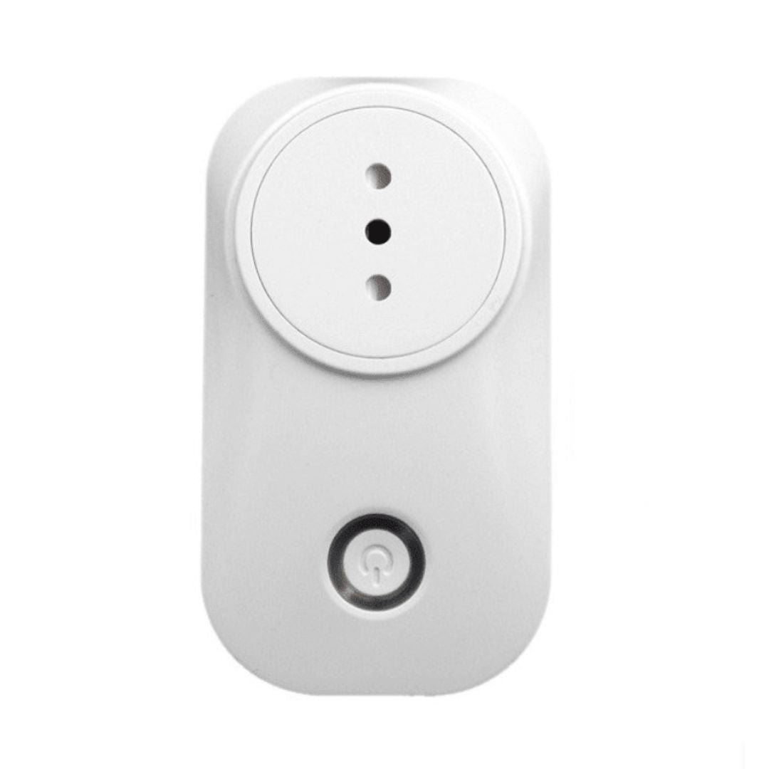 Enchufe y medidor de consumo wifi inteligente 16A compatible con Google Home y Alexa