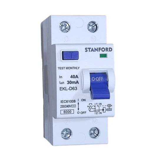 Interruptor diferencial 2X40A 30mA certificado